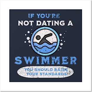 Date A Swimmer Posters and Art